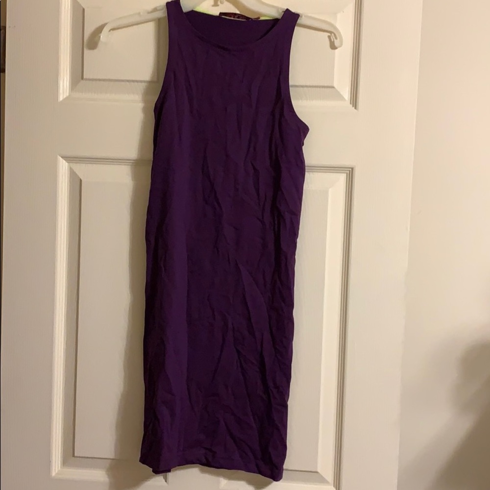 Purple dress